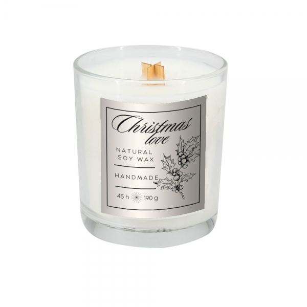 Świeca sojowa 190g Christmas love