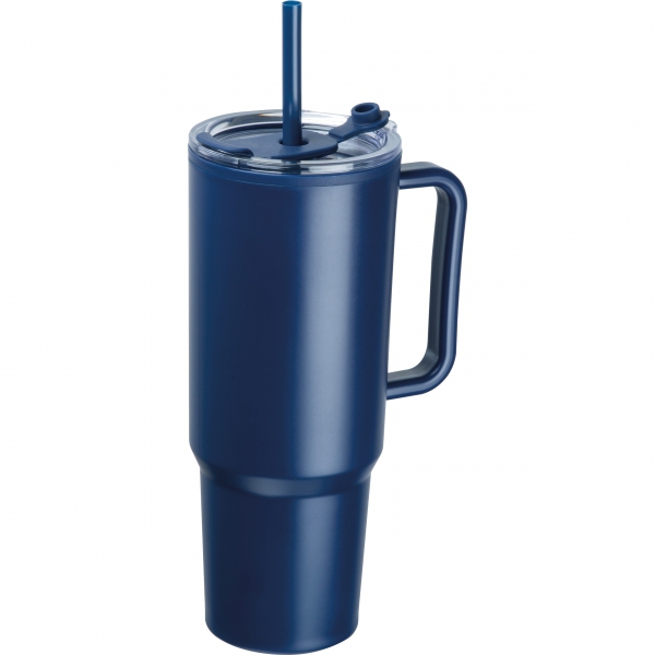 Kubek ze słomką XXL 1200 ml