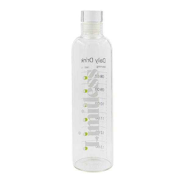 Butelka ze szkła borokrzemowego Wimbledon 550 ml, transparentny