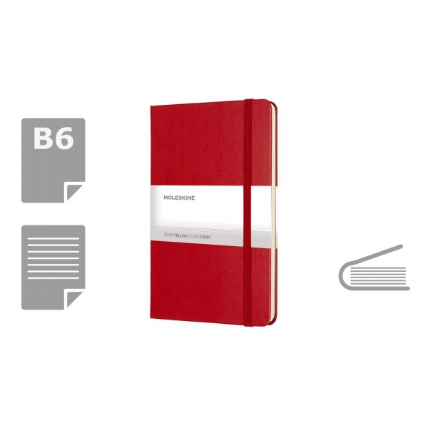 MOLESKINE Notatnik ok. B6