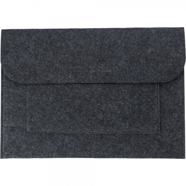 Etui na laptopa z filcu RPET, teczka na dokumenty