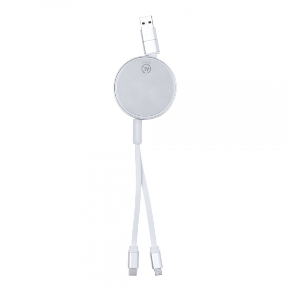 Zwijany kabel do ładowania i synchronizacji z aluminium z recyklingu