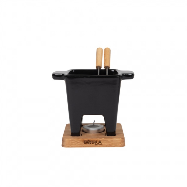 Zestaw do serwowania fondue BOSKA Tapas Fondue Nero