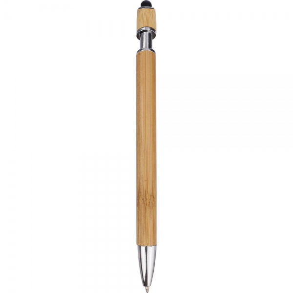 Bambusowy długopis, touch pen
