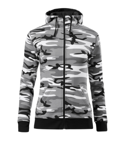 Bluza damska Camo Zipper
