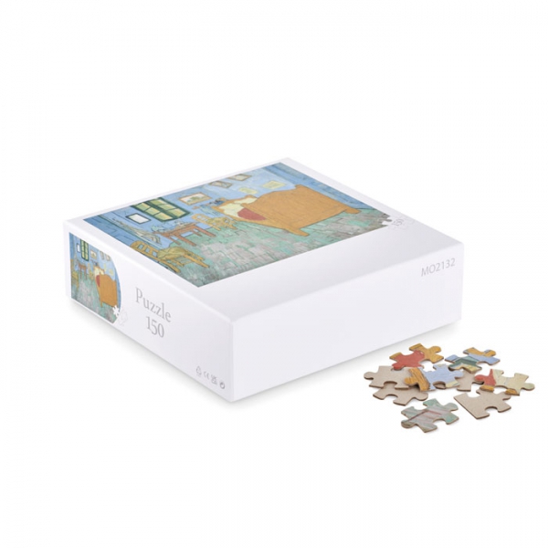 Puzzle 150 elementów w indywidualnym projekcie.
