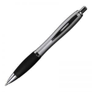 Długopis San Jose, czarny/srebrny